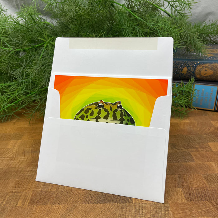 OBEY Pacman Frog Art Card, blank