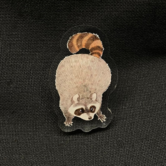 Raccoon Acrylic Pin
